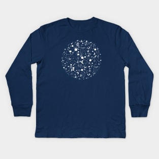 Space Cosmos Kids Long Sleeve T-Shirt